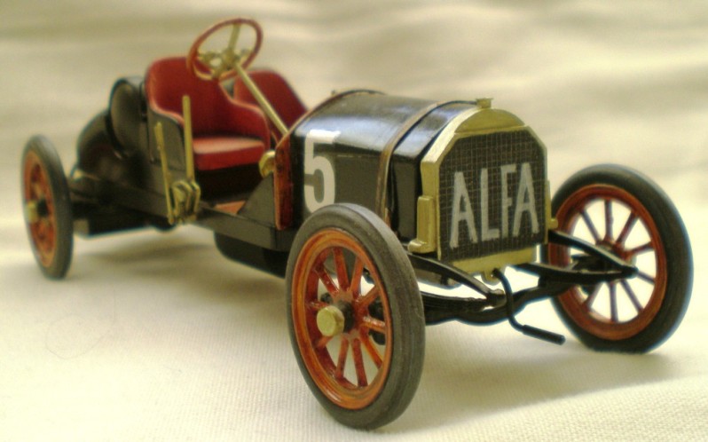 The 1910-13 ALFA race car